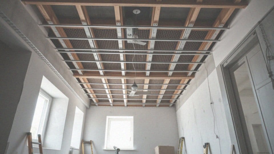 Jakie są różnice między sufitem podwieszanym krzyżowym a jednopoziomowym?