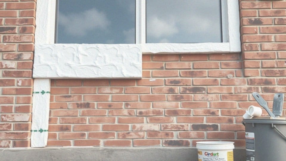 Jakie są techniki montażu styropianu dla muru o grubości 50 cm?