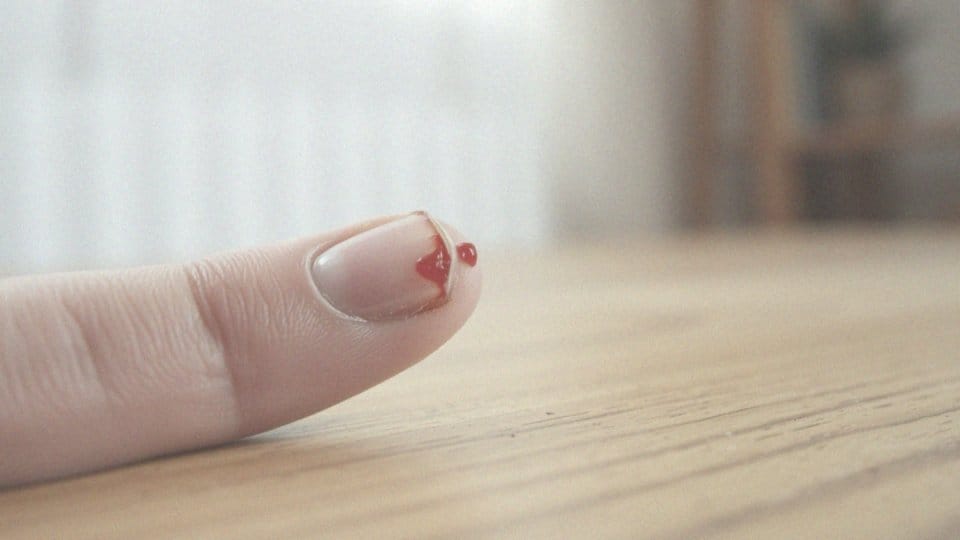 Dlaczego złamany paznokieć powoduje krwawienie?