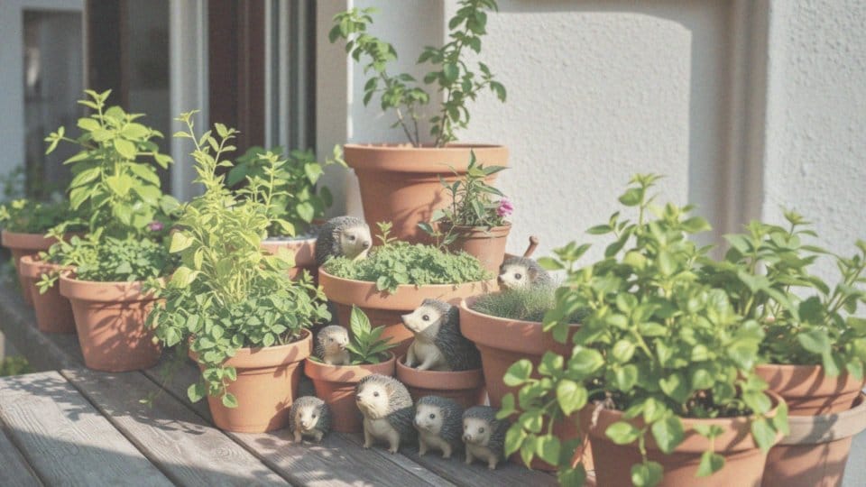 Dlaczego warto wybrać figurki jeża do dekoracji tarasu lub balkonu?