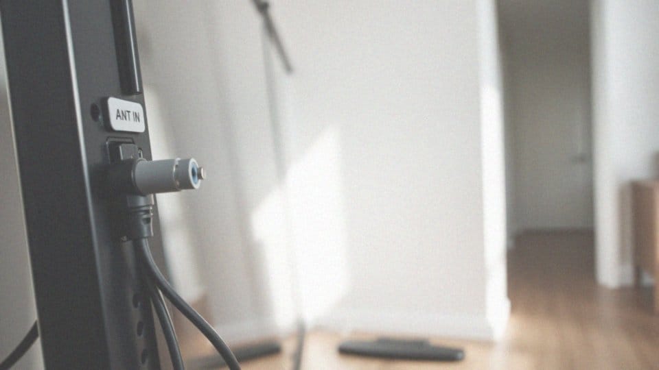 Jak podłączyć antenę do telewizora dla odbioru TV?