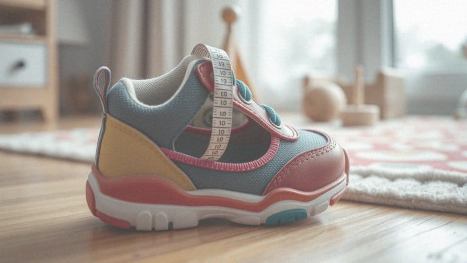 Jakie są zalecenia dotyczące zapasu w bucie dziecięcym?