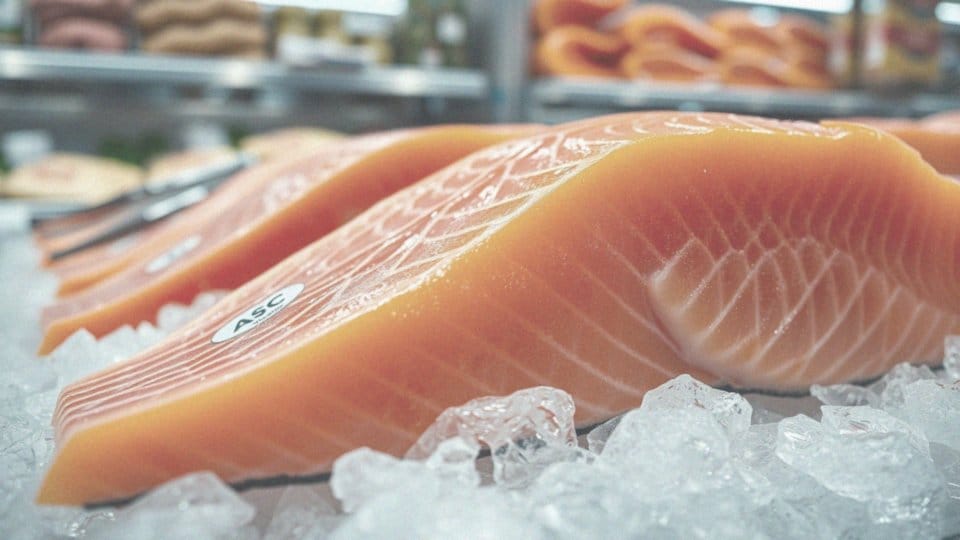 Jakie są gwarancje jakości łososia jurajskiego sprzedawanego w Auchan?