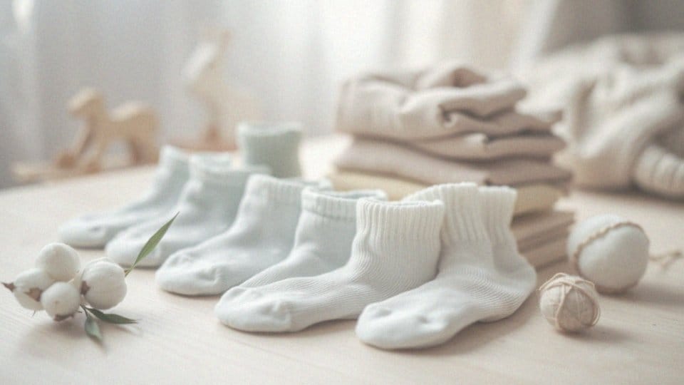 Jakie są materiały używane do produkcji skarpetek niemowlęcych?