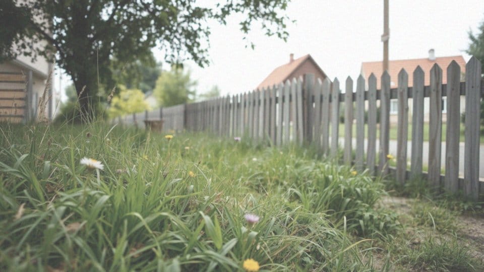 Jakie są przepisy prawa budowlanego dotyczące zagospodarowania terenu przed ogrodzeniem?