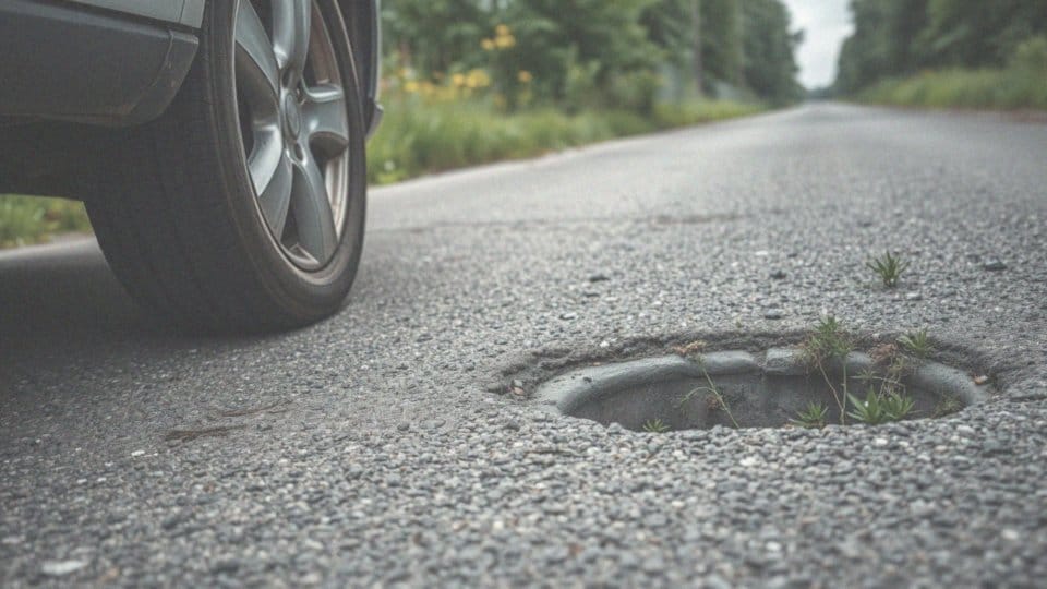 Kiedy należy zgłosić uszkodzenie pojazdu na drodze gminnej?