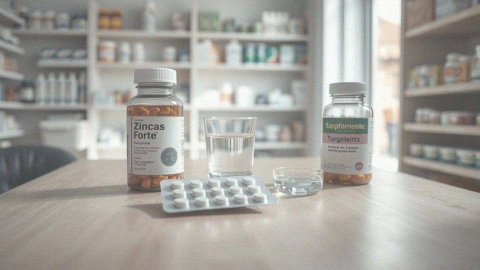 Jakie są możliwe interakcje Zincas Forte z innymi lekami?