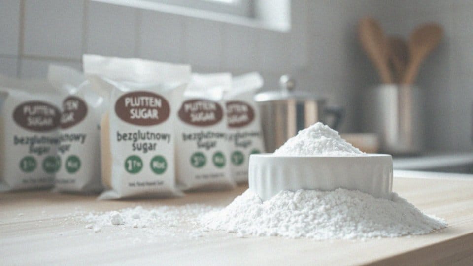 Jakie są zasady wyboru cukru pudru dla osób z celiakią?