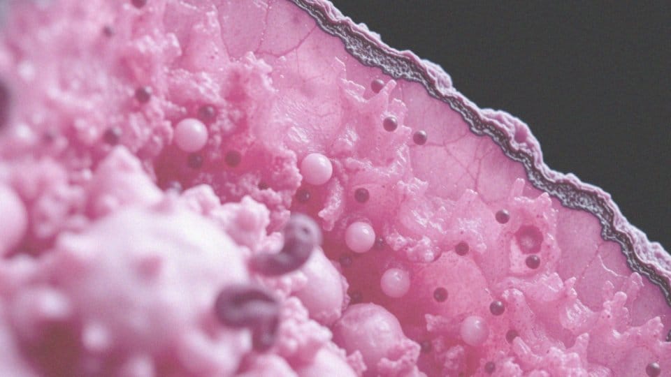 Jakie procesy biologiczne przyczyniają się do pogrubienia błony śluzowej zatok?
