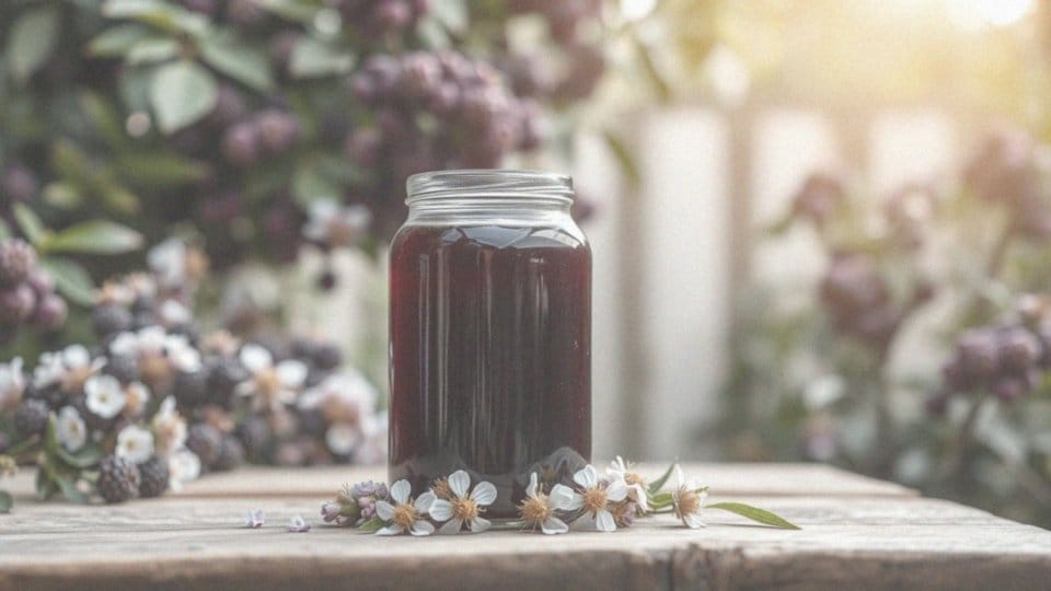 Sok z czarnego bzu na kaszel – zdrowotne właściwości i zastosowanie